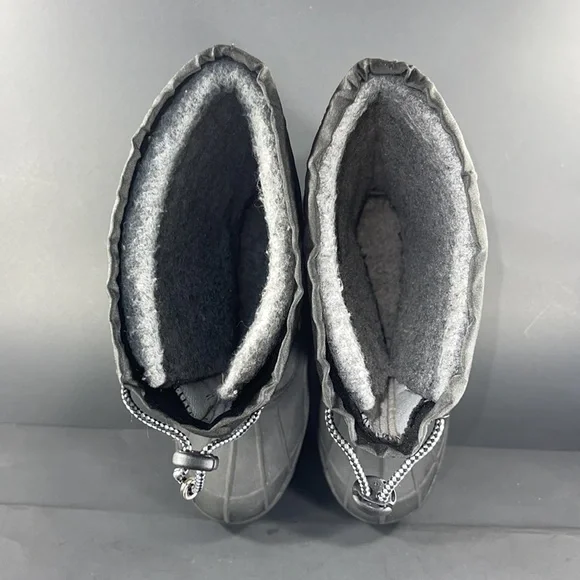 L.L. Bean Northwoods Winter Black Kid’s Boots size - Picture 7 of 8